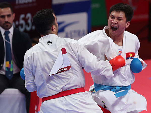 Karate giúp Việt Nam có thêm một HC bạc