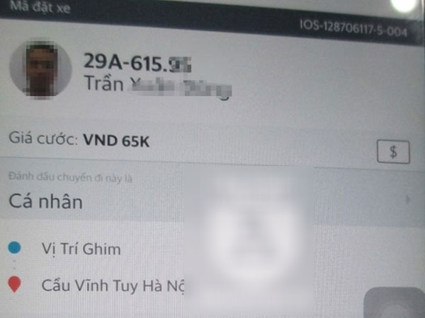Hà Nội: Nữ sinh tố cáo lái xe Grab 'sờ đùi', sàm sỡ ở nơi vắng vẻ
