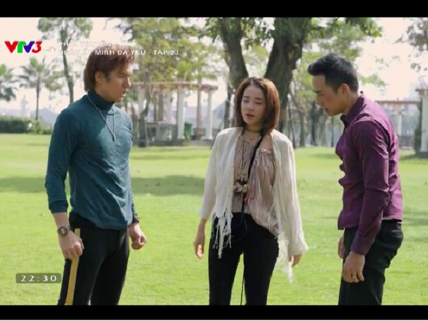Phim Ngày ấy mình đã yêu tập 23: Nhã Phương tự tát vào mặt mình khi thấy Nam và Tùng đánh nhau