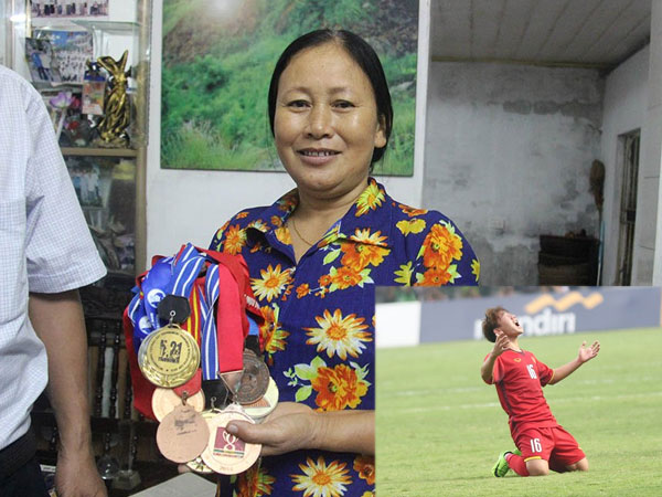 Mẹ Minh Vương: Bàn thắng của con là món quà ngày giỗ bố