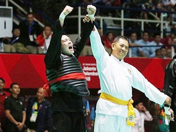 Video: Khoảnh khắc pencak silat mang về HCV thứ 4 cho Đoàn thể thao Việt Nam