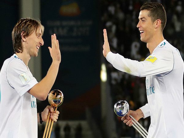 Luka Modric có thể 'cướp' Quả bóng vàng của Ronaldo?