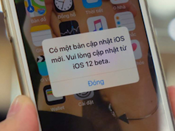 Người dùng Việt khó chịu với lỗi cập nhật trên iOS 12 beta