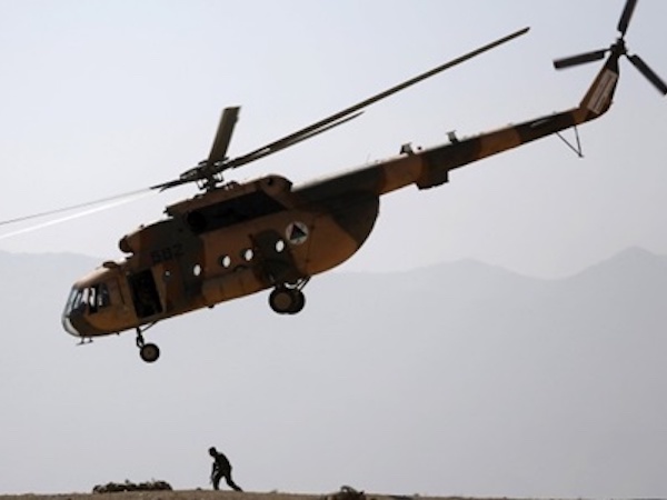 Rơi trực thăng quân sự ở Afghanistan, ba người thiệt mạng