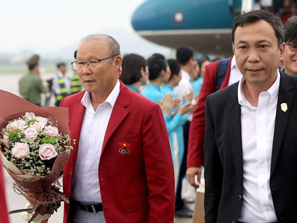 HLV Park Hang-seo và VFF ký hợp đồng đến hết năm 2020