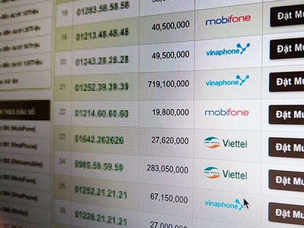 Sát giờ chuyển đổi, thị trường SIM 11 số đẹp tăng giá vùn vụt