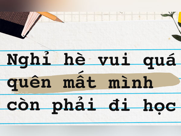 Lại một mùa khai trường nữa đã đến, bạn có nhớ kỉ niệm đáng nhớ nhất của mình về ngày này là gì không?