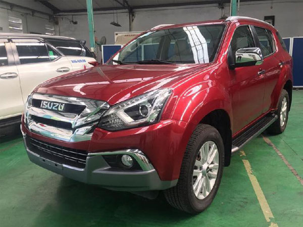 Lộ ảnh chi tiết Isuzu mu-X 2019 sắp về Việt Nam