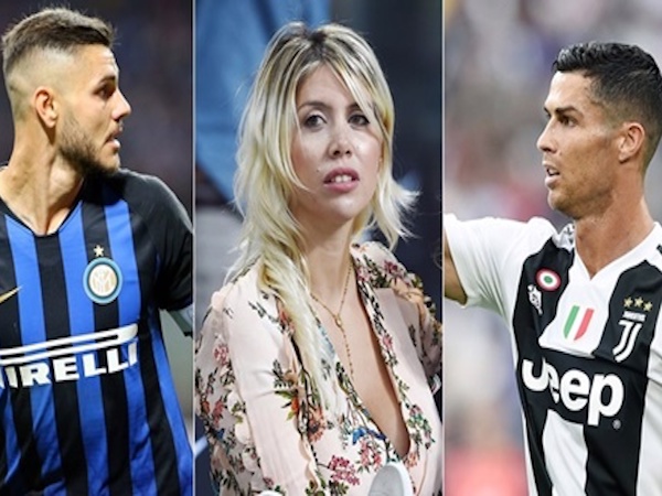 Vợ Icardi đá xoáy việc Ronaldo tịt ngòi