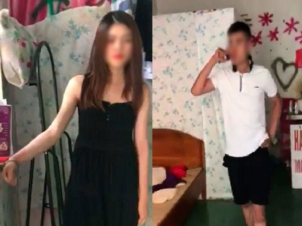 Hotgirl bị người yêu công an còng tay tại nhà trọ