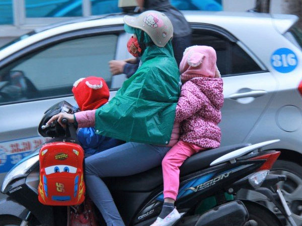 Thời tiết 3 ngày tới: Hà Nội chìm trong mưa lạnh