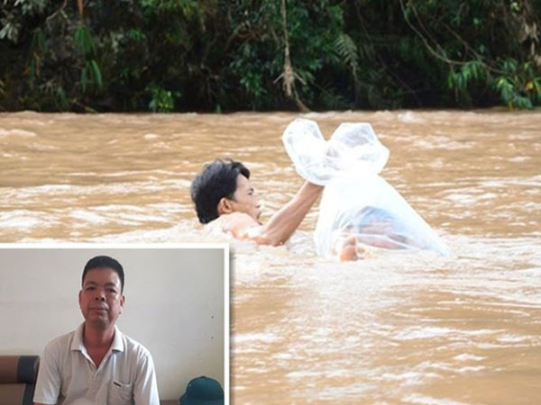 Nặng lòng tâm sự của thầy giáo 30 năm cắm bản, nơi học sinh chui nilon vượt suối đến trường