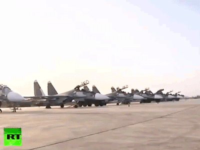 Tiêm kích Su-30SM Nga ồ ạt tới Khmeimim: 'Sân chơi' Syria đã kết thúc với Mỹ-NATO?