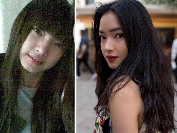 Châu Bùi thời lớp 7 mặt búng ra sữa, cũng theo 'trend' tóc ép thẳng mái bằng như ai!