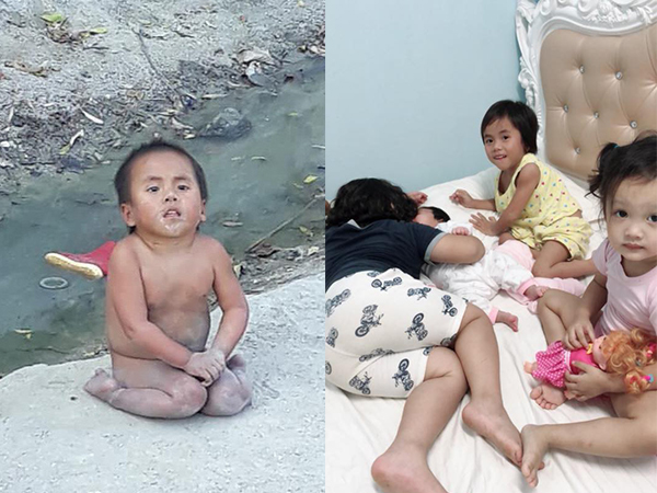 Sau 9 tháng ở với mẹ nuôi, em bé Mường Lát tật nguyền ngày nào đã được đi học chữ, ngày càng lanh lợi đáng yêu
