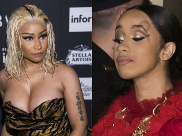 Nicki Minaj dằn mặt Cardi B sau vụ ném guốc
