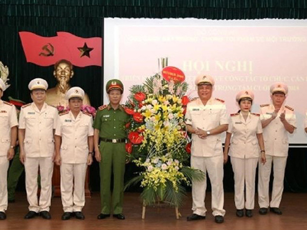 Thiếu tướng Lê Tấn Tảo làm Cục trưởng Cảnh sát môi trường