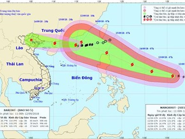 Bão chồng bão: Đặc biệt đề phòng lũ quét, sạt lở đất ở miền núi