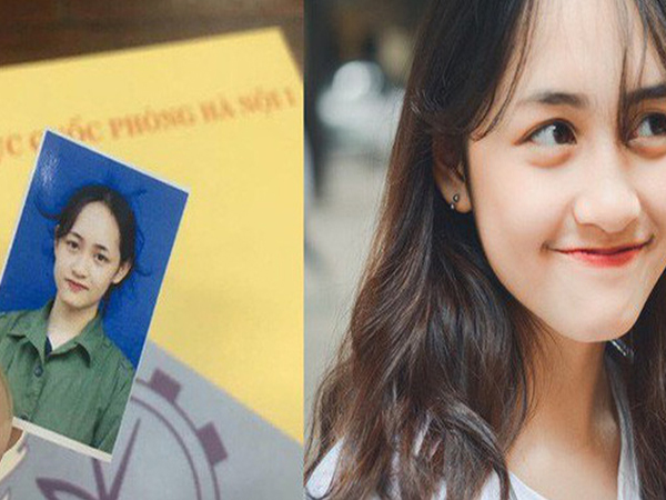 Nhan sắc đời thực rạng ngời của nữ sinh ĐH Kiến Trúc có ảnh thẻ 'kì lạ' được chú ý trên mạng