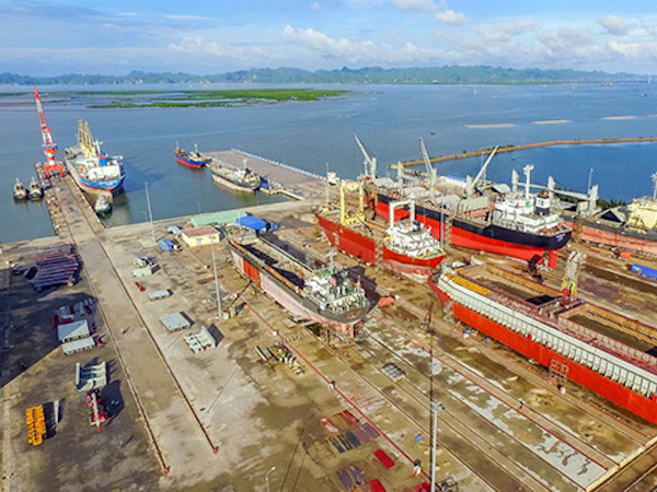 2 công nhân Vinalines thiệt mạng khi đang sửa chữa tàu biển