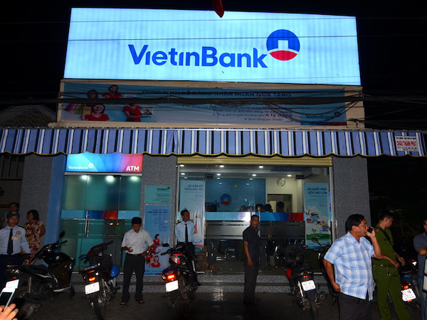 Cướp ở Phòng giao dịch Châu Thành chi nhánh VietinBank Tiền Giang