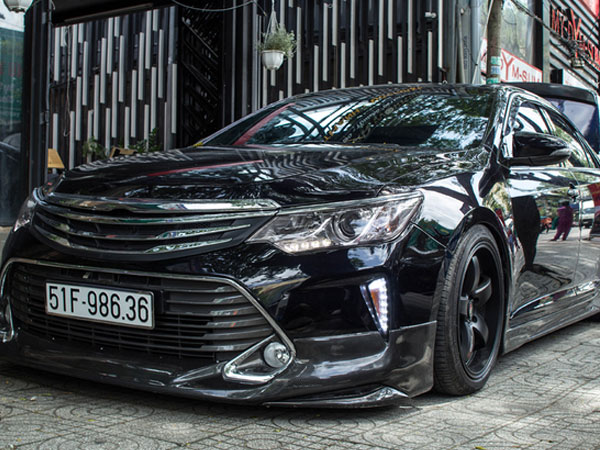 Toyota Camry độ dàn âm thanh hơn nửa tỷ đồng