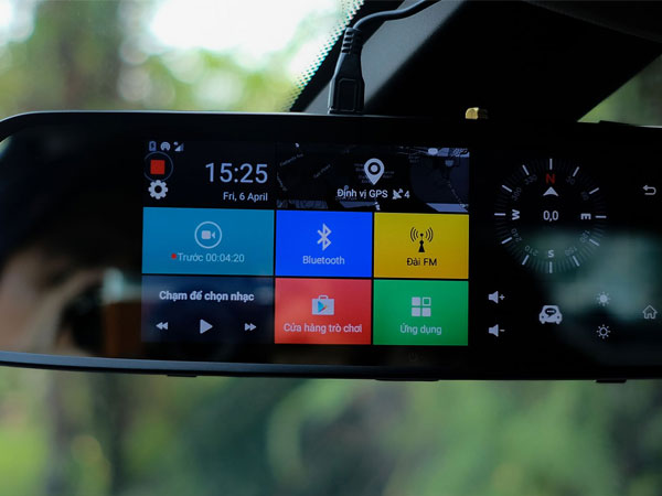 Video: Camera hành trình có chức năng cảnh báo giá 6 triệu