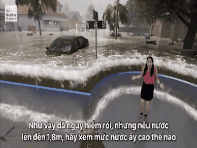 Bạn sẽ hiểu siêu bão Florence tại Mỹ có thể nguy hiểm chết người đến mức nào sau khi xem video này