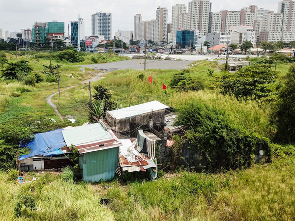 Hiện trạng 4,3 ha đất bị thu hồi sai ở Khu đô thị Thủ Thiêm