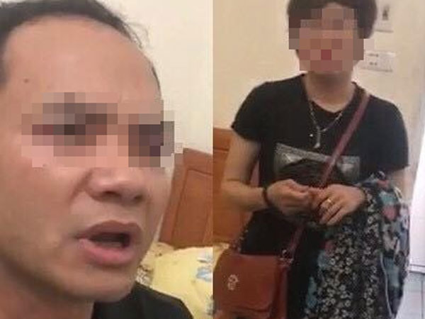 Xác minh clip trưởng đồn công an vào nhà nghỉ với vợ người khác ở Hà Nội