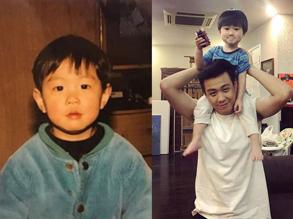 Khoe hình lúc nhỏ, HuyMe khiến fan thích thú vì giống hệt bé Xoài