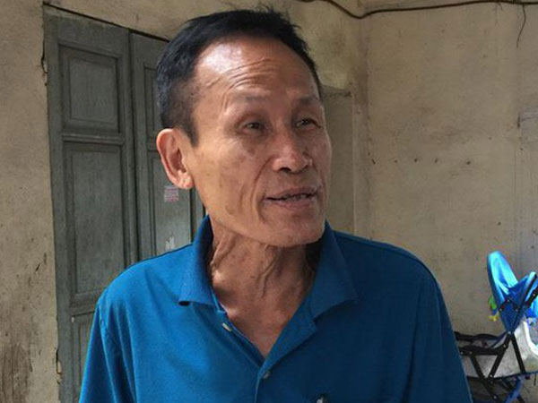 Ông Hiệp 'khùng' nói từ hôm cháy nhà bị đuổi đánh 3 lần đến rách da tai, chảy máu