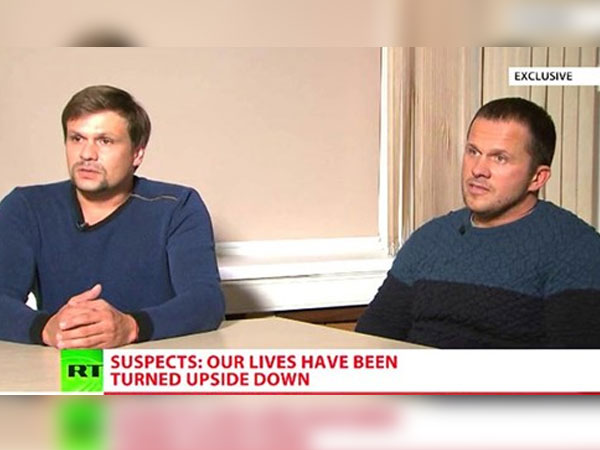 Hai nghi phạm Nga bác bỏ cáo buộc đầu độc cựu điệp viên Skripal