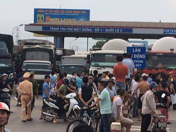 Hưng Yên: Triệu tập 8 đối tượng kích động tụ tập phản đối tại trạm thu phí Quốc lộ 5