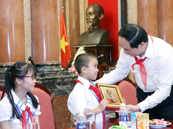 Thư chúc Tết Trung thu của Chủ tịch nước Trần Đại Quang