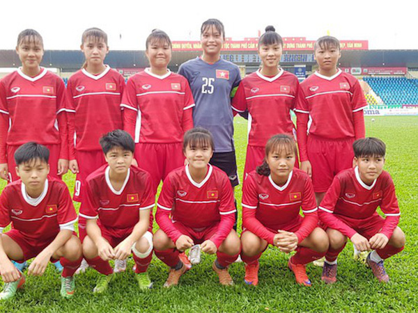 Tuyển nữ U16 Việt Nam đại thắng trước Bahrain