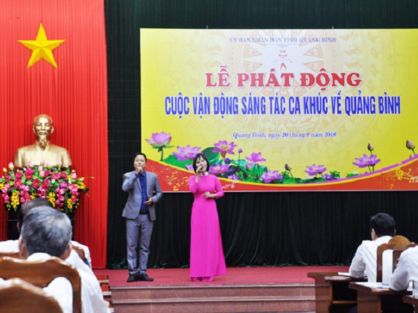 Phát động sáng tác ca khúc về Quảng Bình