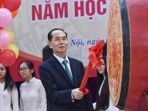Những hình ảnh bình dị không thể quên của Chủ tịch nước Trần Đại Quang