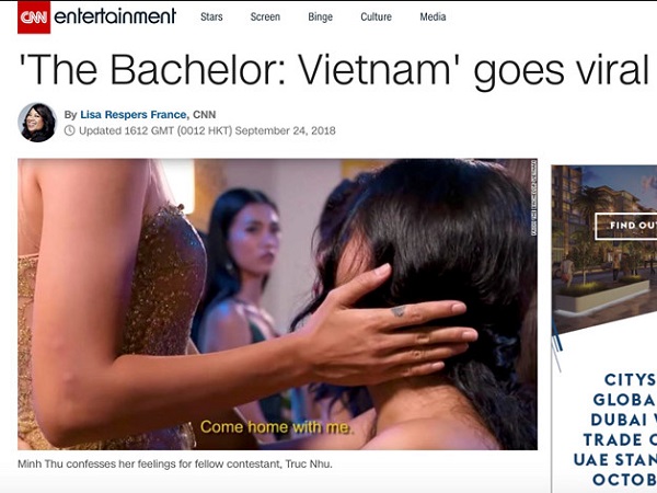 Báo chí quốc tế 'sốc' trước hai cô gái đồng tính 'tìm thấy nhau' khi tham gia Anh chàng độc thân