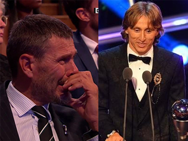 Modric nói gì khiến huyền thoại Boban khóc rưng rức tại gala The Best 2018?