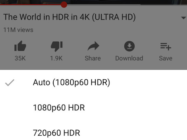 YouTube bật hỗ trợ xem video HDR cho iPhone XS, XS Max
