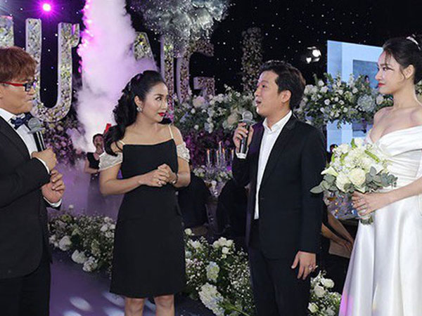 MC đám cưới của Nhã Phương chính là cô gái Trường Giang yêu đơn phương 17 năm trước