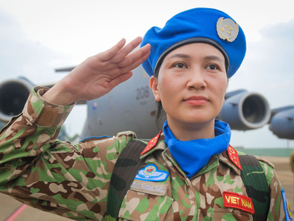 Những 'bóng hồng' quân y Việt Nam sang châu Phi gìn giữ hòa bình