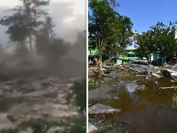 Sốc: Đất ở Indonesia 'hóa lỏng' sau trận động đất, sóng thần kinh hoàng