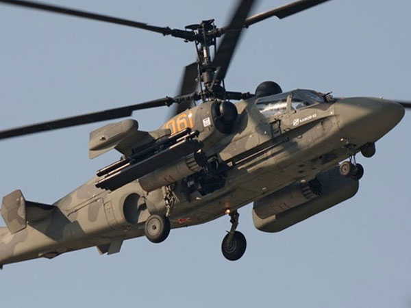 Cận cảnh trực thăng 'cá sấu' Kamov Ka-52 rất lợi hại của quân đội Nga