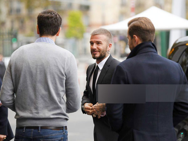 HOT: David Beckham vừa có mặt tại sự kiện ra mắt ô tô VINFAST ở Paris!
