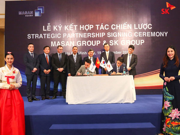 SK Group hoàn tất giao dịch mua gần 110 triệu cổ phiếu của Masan Group
