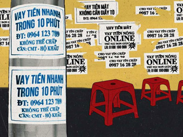 Vay online lãi 700%/năm: Gài khách hàng 'chui đầu vào thòng lọng'