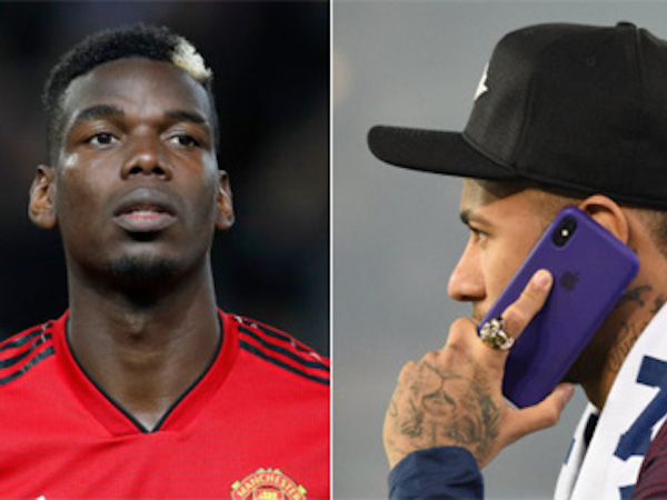Neymar gọi điện dụ dỗ Pogba tới PSG