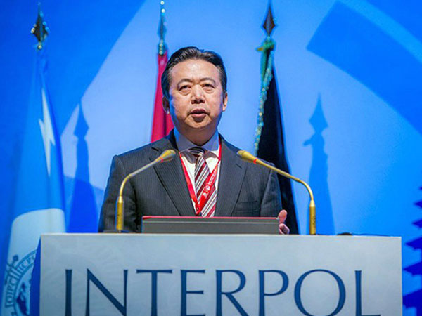 Interpol yêu cầu Trung Quốc trả lời về chủ tịch mất tích